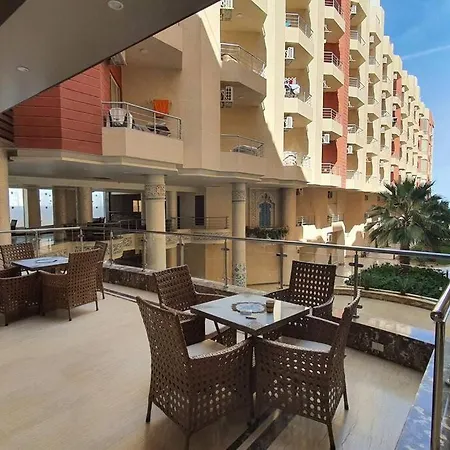 Casablanca Beach Direct Sea View Tow Bedroom Apartment Hurghada Exterior photo